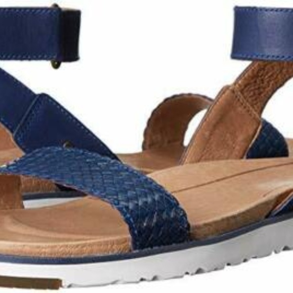 UGG Shoes - UGG Laddie Ankle Strap Sandal Navy NEW IN BOX UGG Shoes - UGG Laddie Ankle Strap Sandal Navy NEW IN BOX